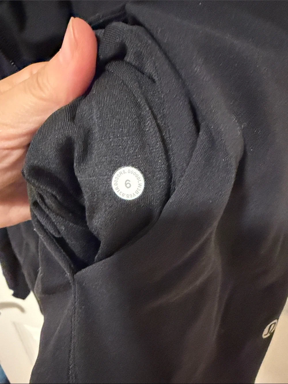 lululemon athletica Black Asymmetrical Zip Utility Jacket with Hood